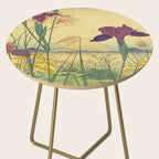 Hankjin Views - Nature Ukiyo Landscape in Green, Purple, Yellow & Orange Side Table Gallery Image 2