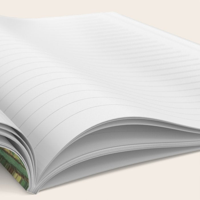 Hankjin Views - Nature Ukiyo Landscape in Green, Purple, Yellow & Orange Notebook Gallery Image 2