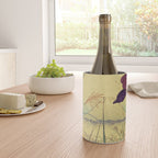 Hankjin Views - Nature Ukiyo Landscape in Green, Purple, Yellow & Orange Wine Chiller Gallery Image 4