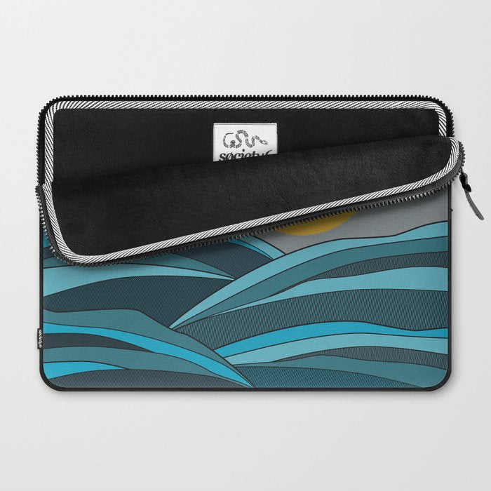 The ocean, waves and sun Laptop Sleeve Gallery Image 2