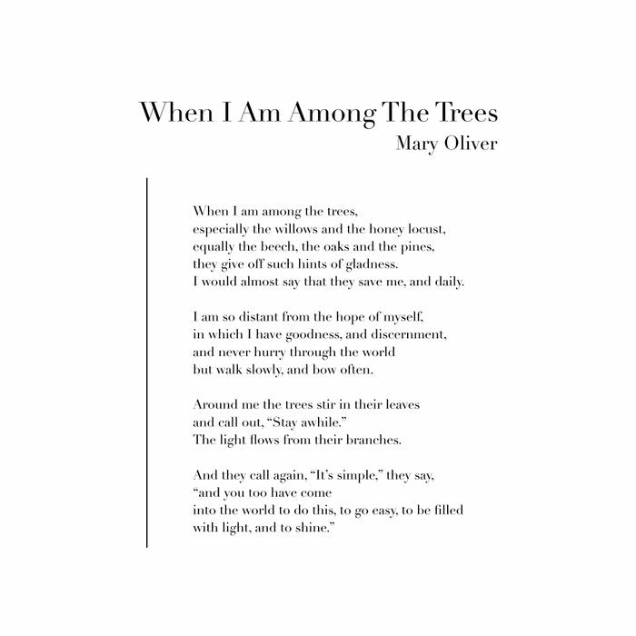 When I Am Among The Trees Coffee Mug Gallery Image 2