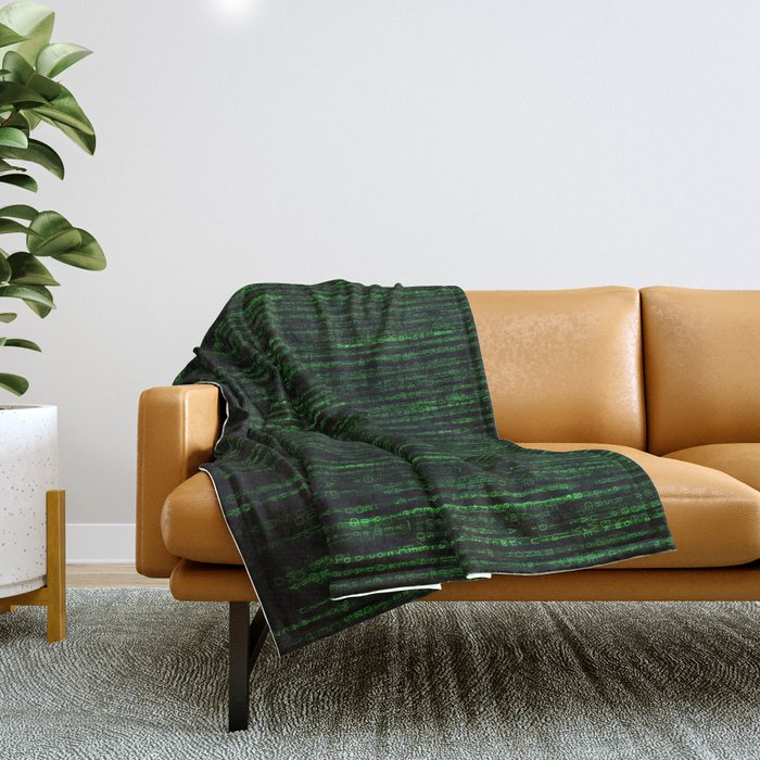 Matrix (2) Throw Blanket Gallery Image 1