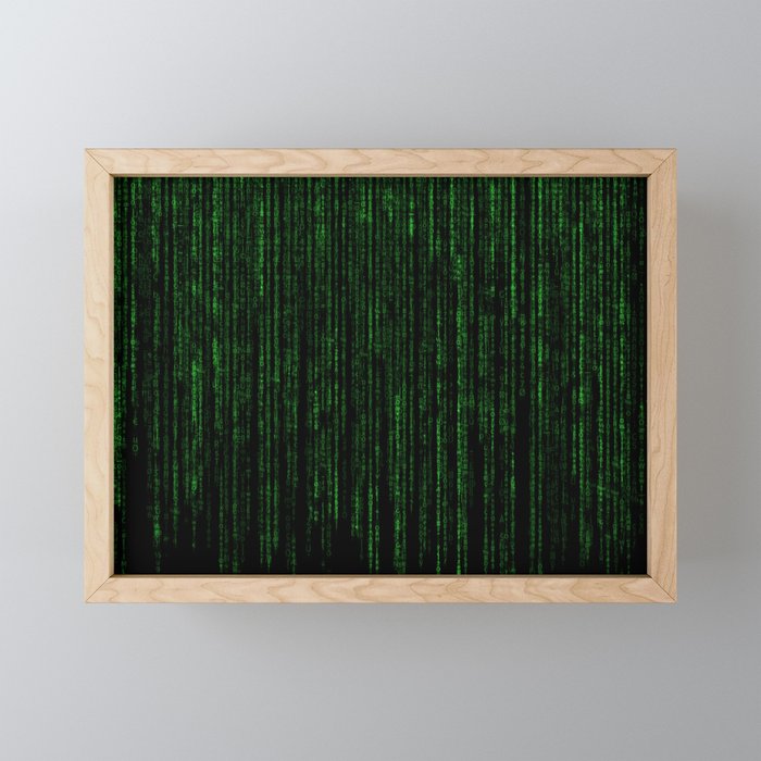 Matrix (2) Mini Art Print Gallery Image 1