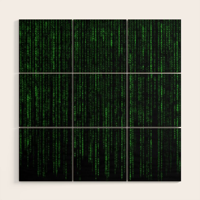 Matrix (2) Wood Wall Art Gallery Image 1