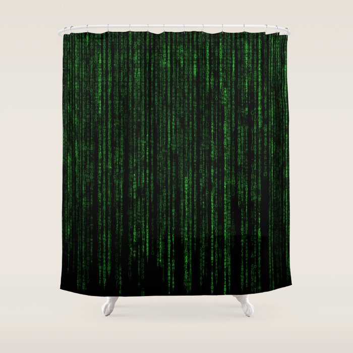Matrix (2) Shower Curtain Gallery Image 1