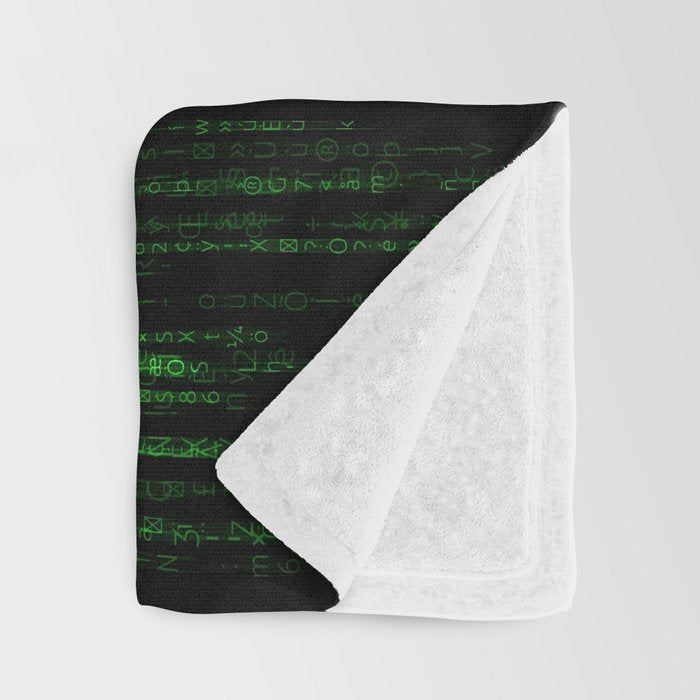 Matrix (2) Throw Blanket Gallery Image 3