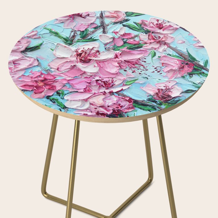 Peach Blossoms Side Table Gallery Image 2