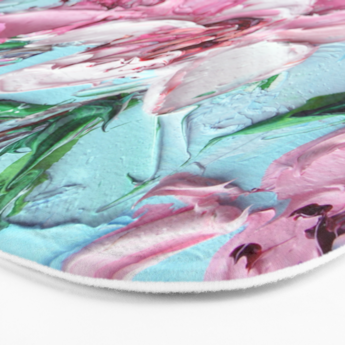 Peach Blossoms Bath Mat Gallery Image 3