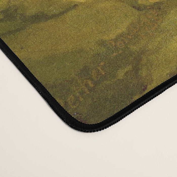 Wooded Hilly Landscape Antique Oil Painting Desk Mat Gallery Image 4