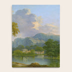 Wooded Hilly Landscape Antique Oil Painting Notebook Gallery Image 4
