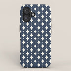 Vintage Stars VIII Dark Navy Blue iPhone Case Gallery Image 1