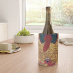 Amitabha Buddha Golden Shambala Thangka Wine Chiller Gallery Image 4