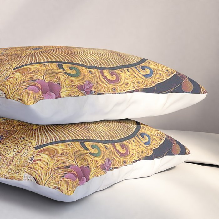 Amitabha Buddha Golden Shambala Thangka Pillow Sham Gallery Image 3