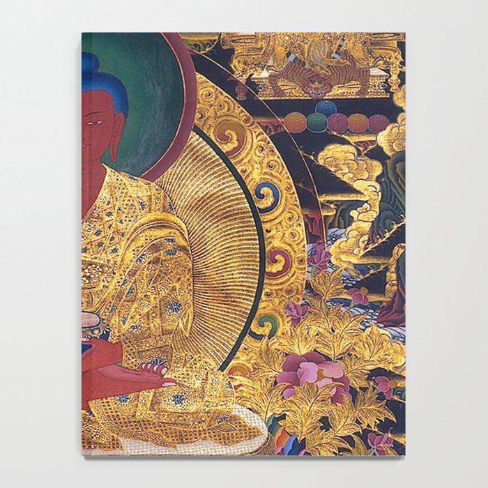 Amitabha Buddha Golden Shambala Thangka Notebook Gallery Image 4