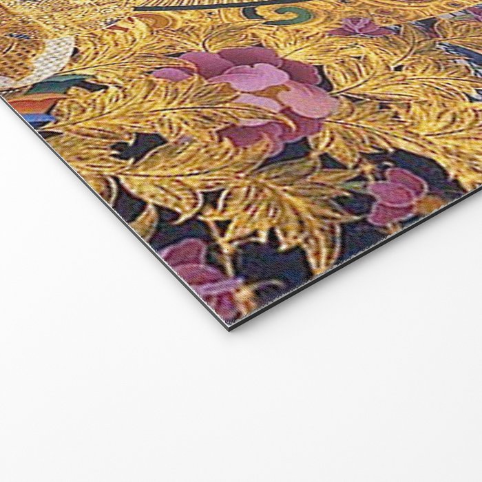 Amitabha Buddha Golden Shambala Thangka Welcome Mat Gallery Image 2