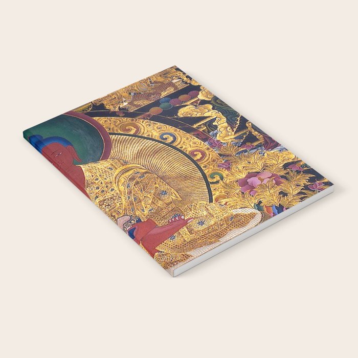 Amitabha Buddha Golden Shambala Thangka Notebook Gallery Image 2