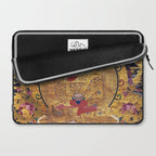 Amitabha Buddha Golden Shambala Thangka Laptop Sleeve Gallery Image 2