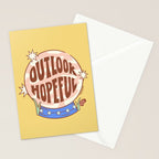 OUTLOOK HOPEFUL (IN YELLOW) Stationery Card Gallery Image 2