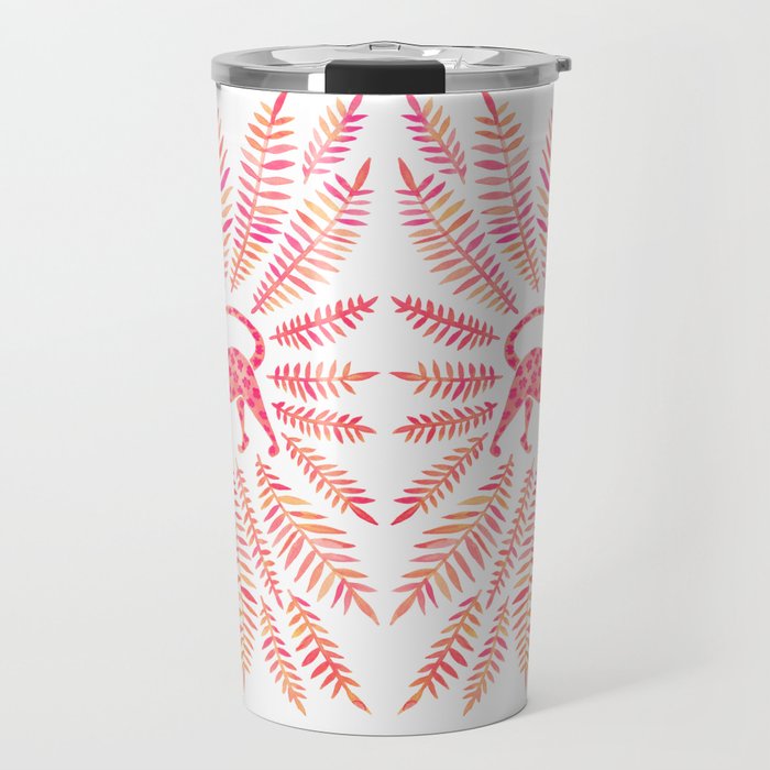 Jaguar - Pink OmbrÃ© Palette Travel Mug Gallery Image 1