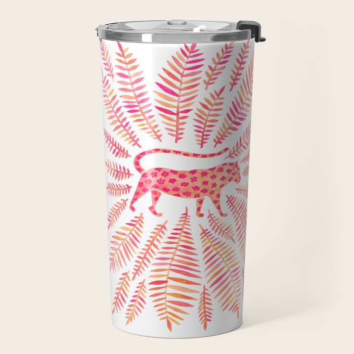 Jaguar - Pink OmbrÃ© Palette Travel Mug Gallery Image 2