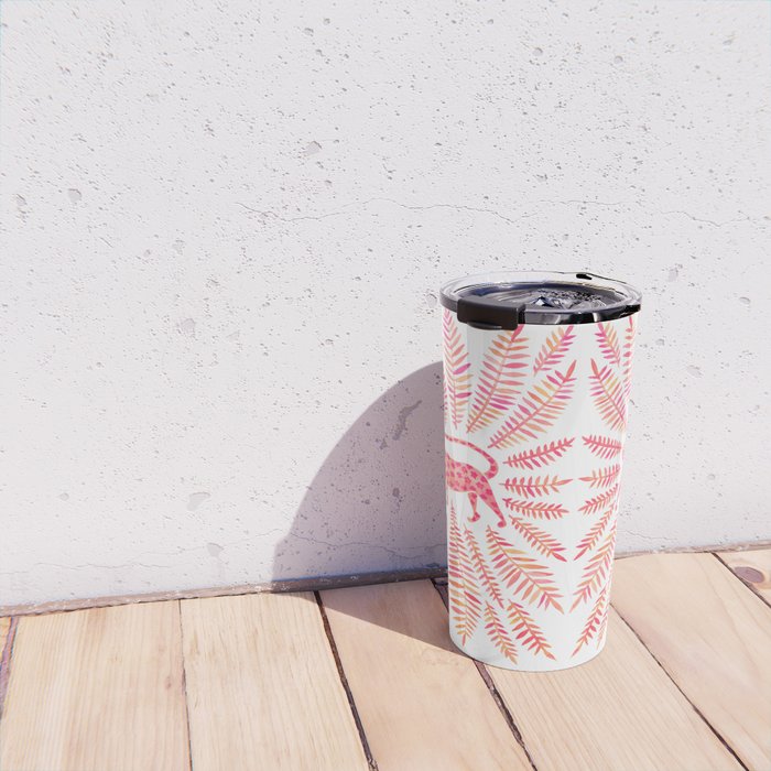 Jaguar - Pink OmbrÃ© Palette Travel Mug Gallery Image 4