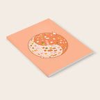Spooky Yin Yang Disco Ball Notebook Gallery Image 2