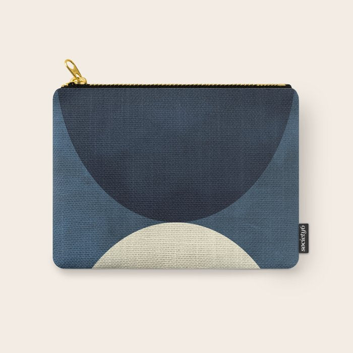 mid century geometric autumn 4 Carry All Pouch Gallery Image 1
