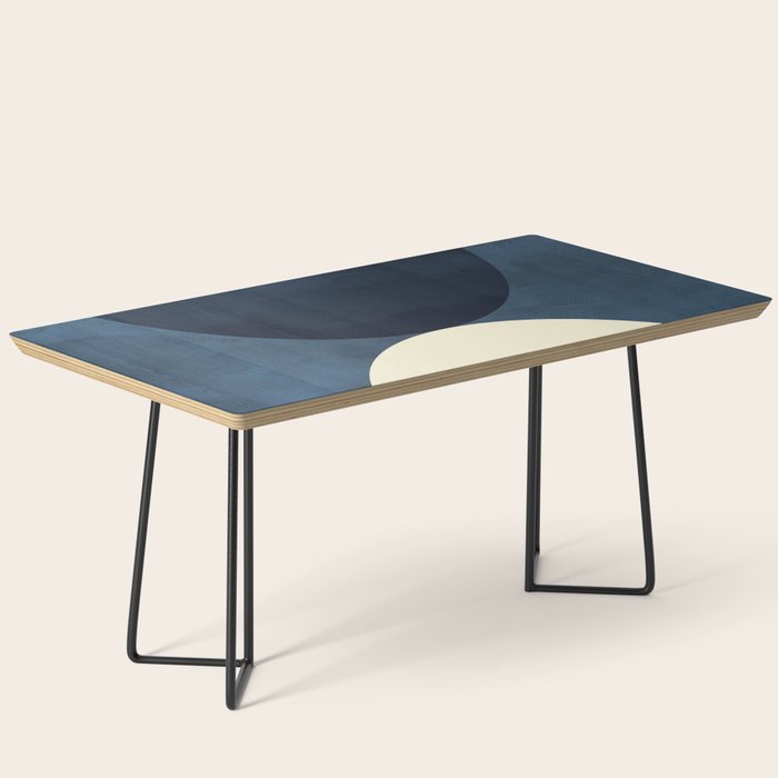 mid century geometric autumn 4 Coffee Table Gallery Image 1