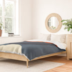 mid century geometric autumn 4 Duvet Cover Gallery Image 2