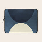mid century geometric autumn 4 Laptop Sleeve Gallery Image 1
