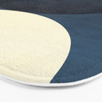 mid century geometric autumn 4 Bath Mat Gallery Image 3