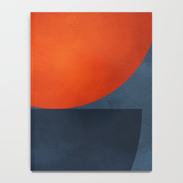 mid century geometric autumn 4 Notebook Gallery Image 4