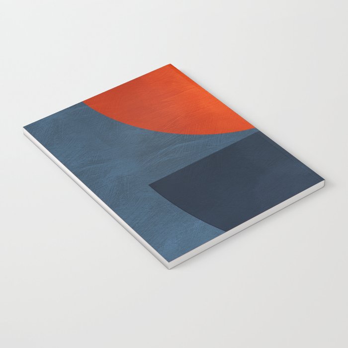 mid century geometric autumn 4 Notebook Gallery Image 3