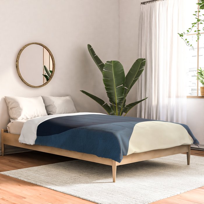 mid century geometric autumn 4 Comforter Gallery Image 2