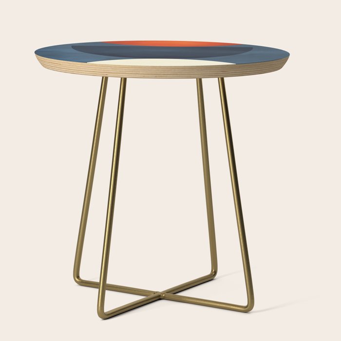 mid century geometric autumn 4 Side Table Gallery Image 1