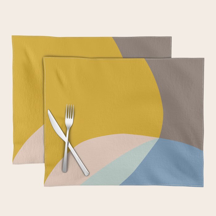 Organic Overlap Placemat Gallery Image 1