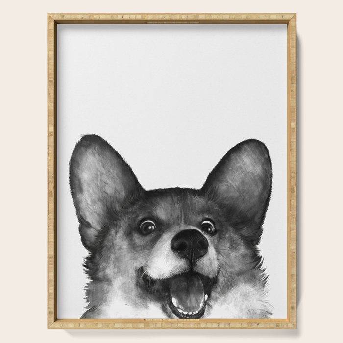 Corgi Serving Tray Gallery Image 1