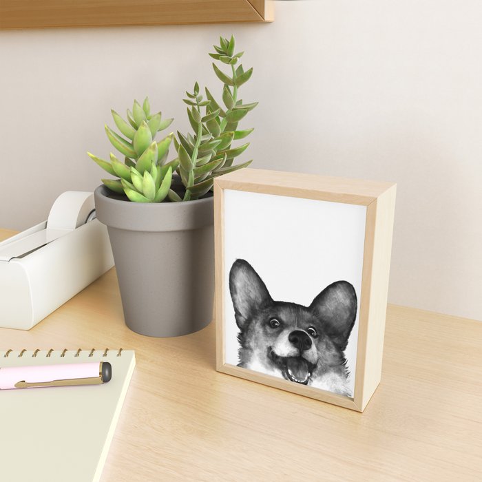 Corgi Mini Art Print Gallery Image 2
