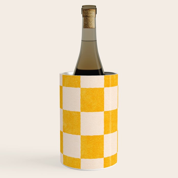 CHECKER - 001 - Goldenrod Wine Chiller Gallery Image 2