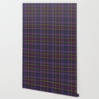 Vintage Purple Tartan Plaid Pattern Wallpaper Gallery Image 2
