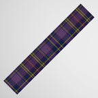 Vintage Purple Tartan Plaid Pattern Table Runner Gallery Image 3