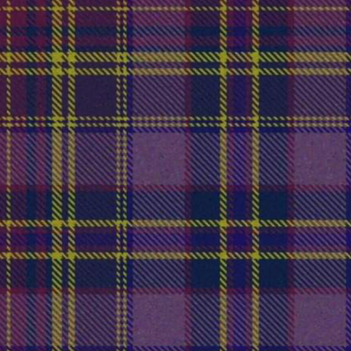 Vintage Purple Tartan Plaid Pattern Coffee Mug Gallery Image 2