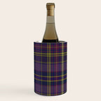 Vintage Purple Tartan Plaid Pattern Wine Chiller Gallery Image 2