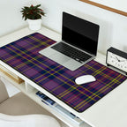 Vintage Purple Tartan Plaid Pattern Desk Mat Gallery Image 2