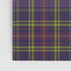 Vintage Purple Tartan Plaid Pattern Poster Gallery Image 3
