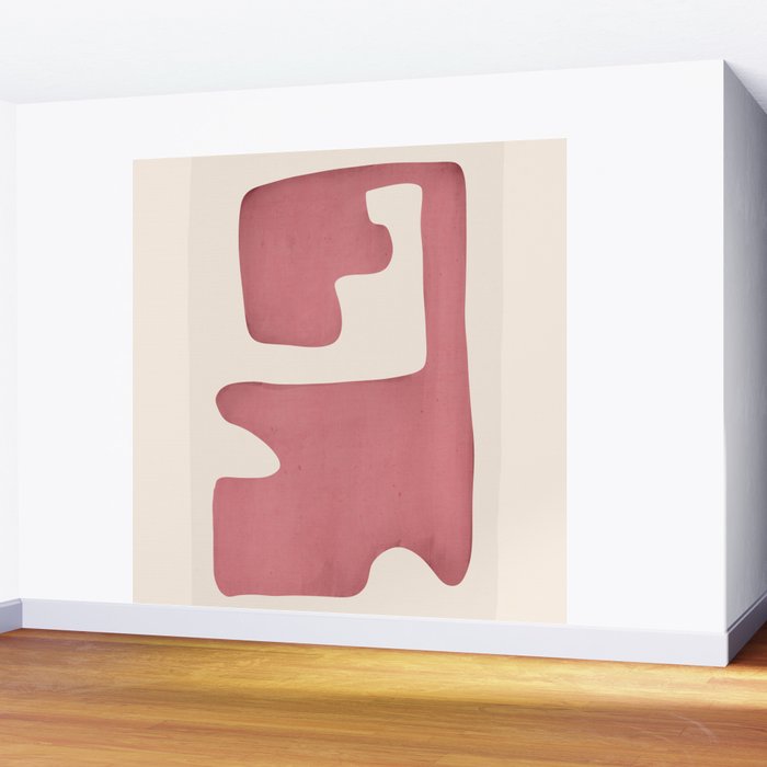 Modern Abstract Shapes 89 Wall Mural Gallery Image 2