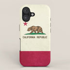 California Republic Flag iPhone Case Gallery Image 1