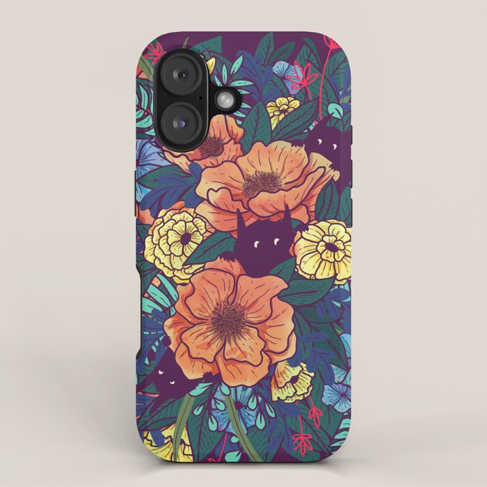 Wild Flowers iPhone Case Gallery Image 1