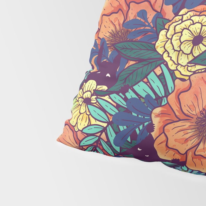 Wild Flowers Pillow Sham Gallery Image 4