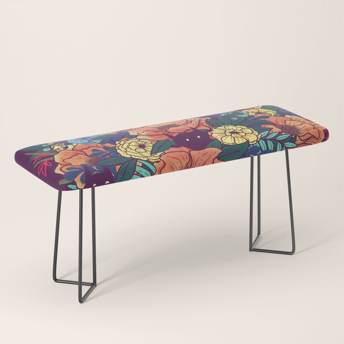 Wild Flowers Bench Gallery Image 1